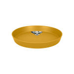 loft urban saucer round 30cm honey yellow